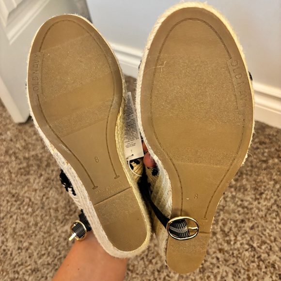 Unworn espadrille wedges - Picture 5 of 7